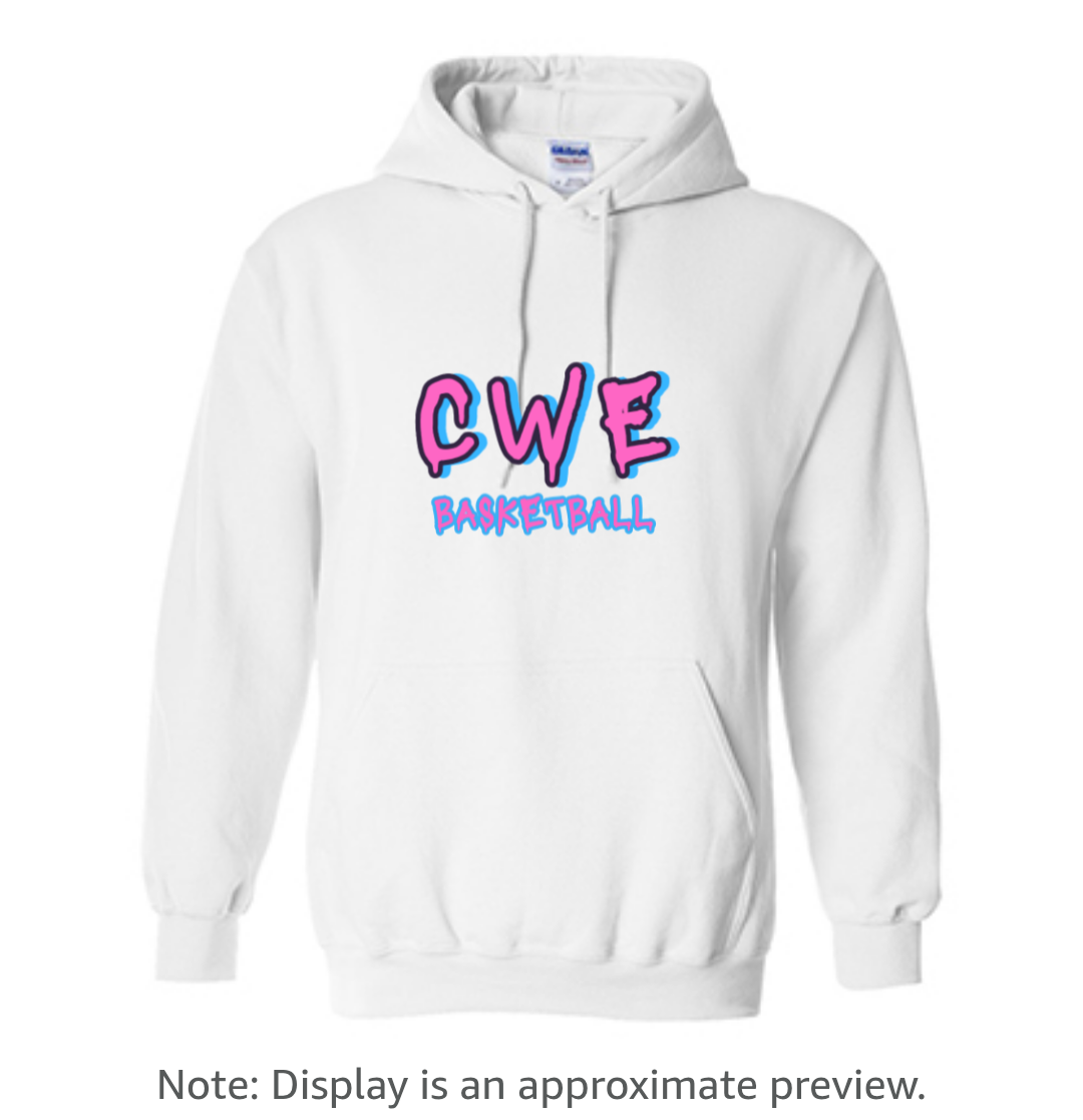 CWE Basketball Logo Hoodie