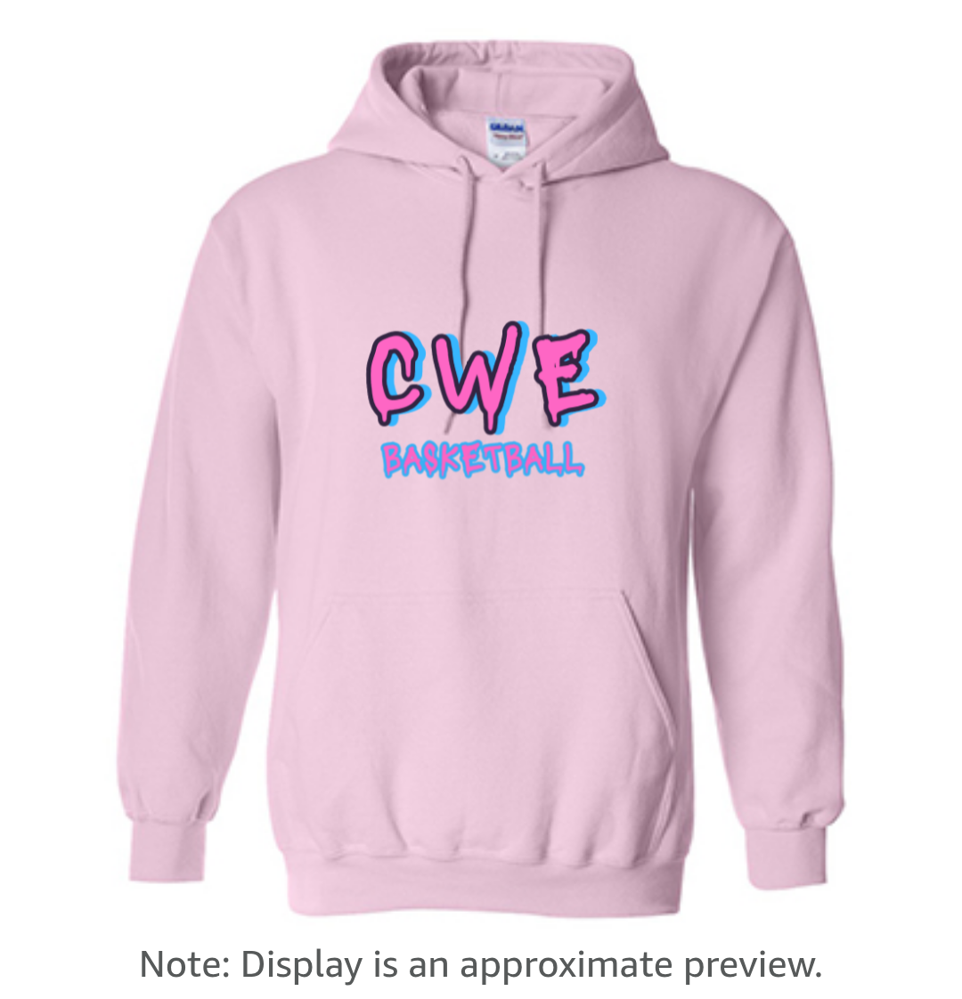 CWE Basketball Logo Hoodie