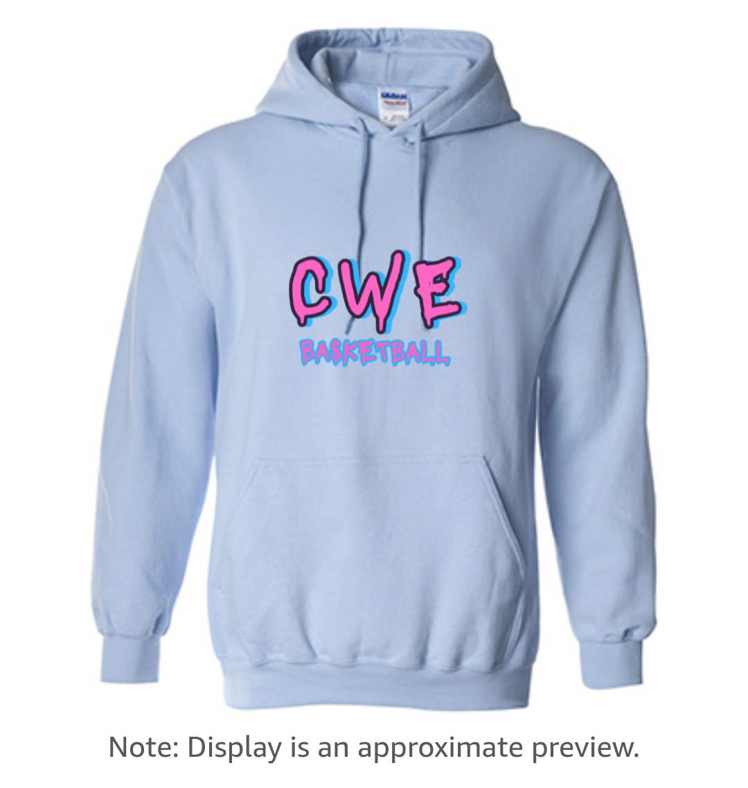 CWE Basketball Logo Hoodie